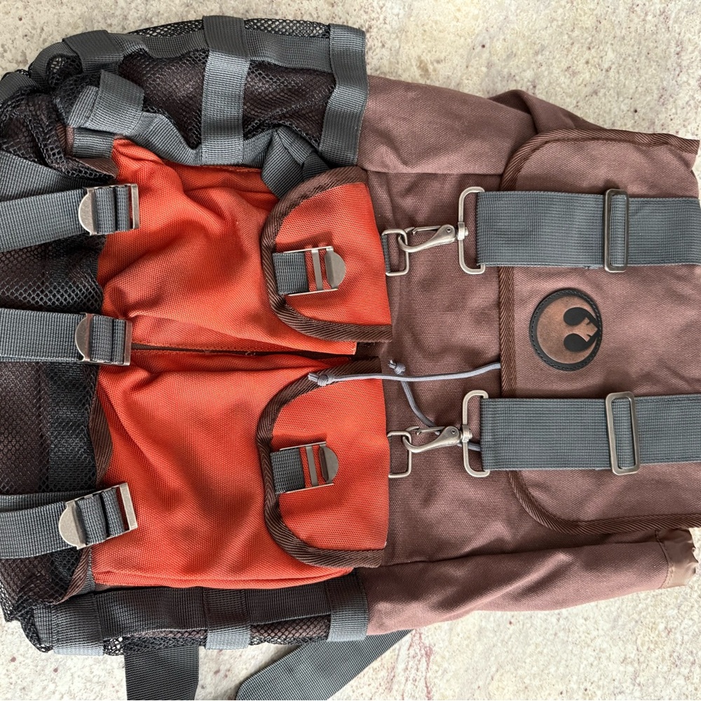NWT Star Wars Rebel Alliance Tactical Backpack / Messenger Bag